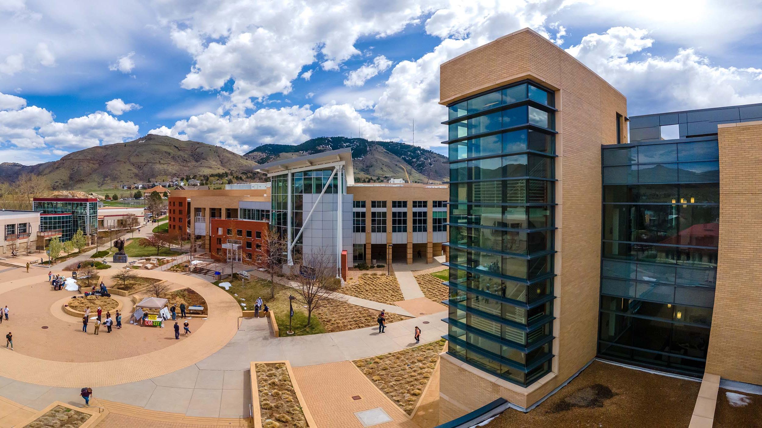 Aerial View of Mines Campus